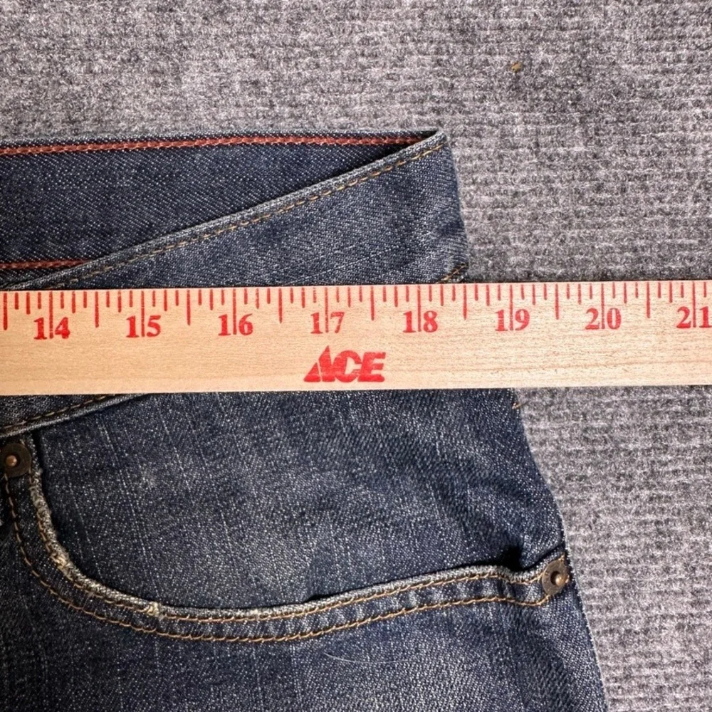Levis 559 Relaxed Straight Jeans Mens 36x30 Dark Wash Blue Denim 100% Cotton